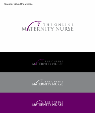 The Online Maternity Nurse Logo Winning Design by HandsomeRomeo