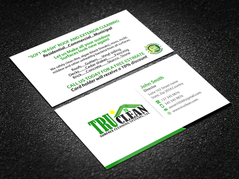 same as uploaded business card Business Cards and Stationery Winning Design by einsanimation