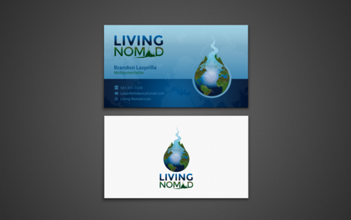 Living Nomad Business Cards and Stationery Winning Design by einsanimation