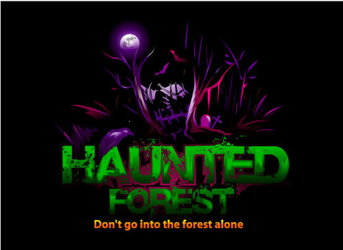 Logo for a Haunted House - Entertainment
