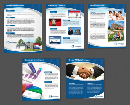 Mobile Realty Solutions Marketing collateral Winning Design by september