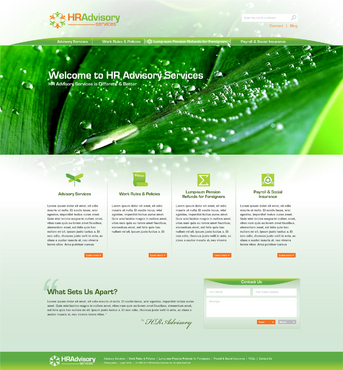 Website for HR - Consulting