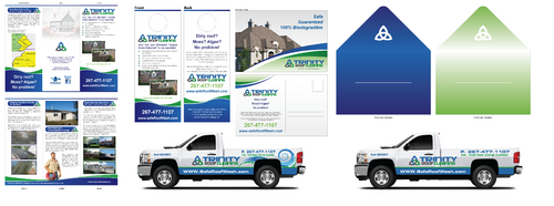 Truck wrap/Post card/Trifold - Cleaning