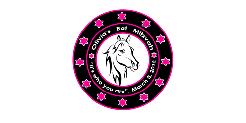 Olivia's bat mitzvah logo - Personal