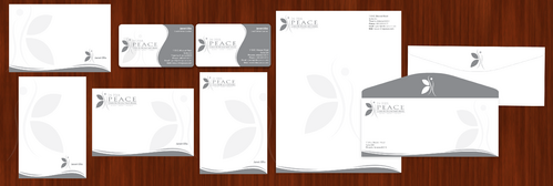 In Her Peace Stationary Design Pkg -