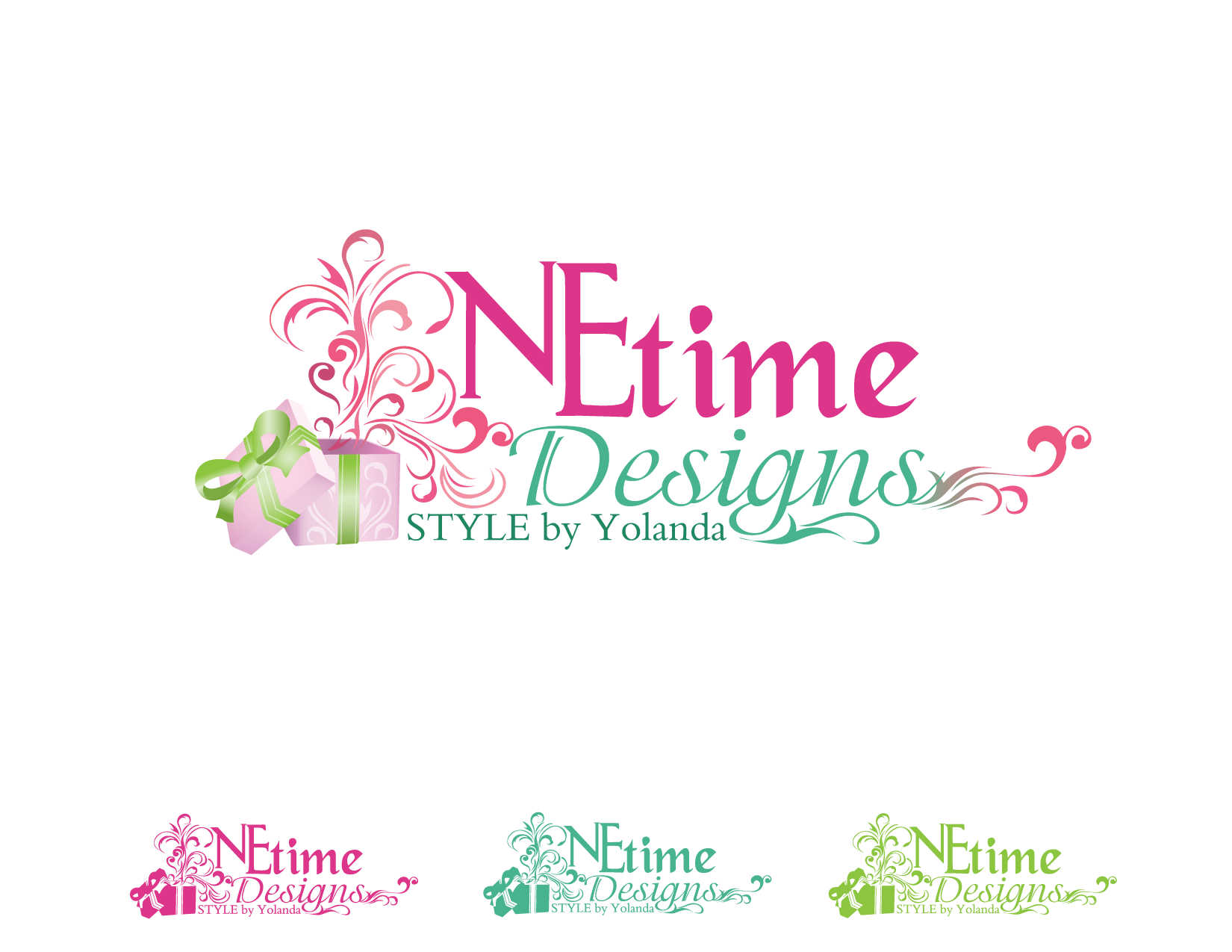 Business Logo for NEtime Designs - Gifts and Occasions Logo