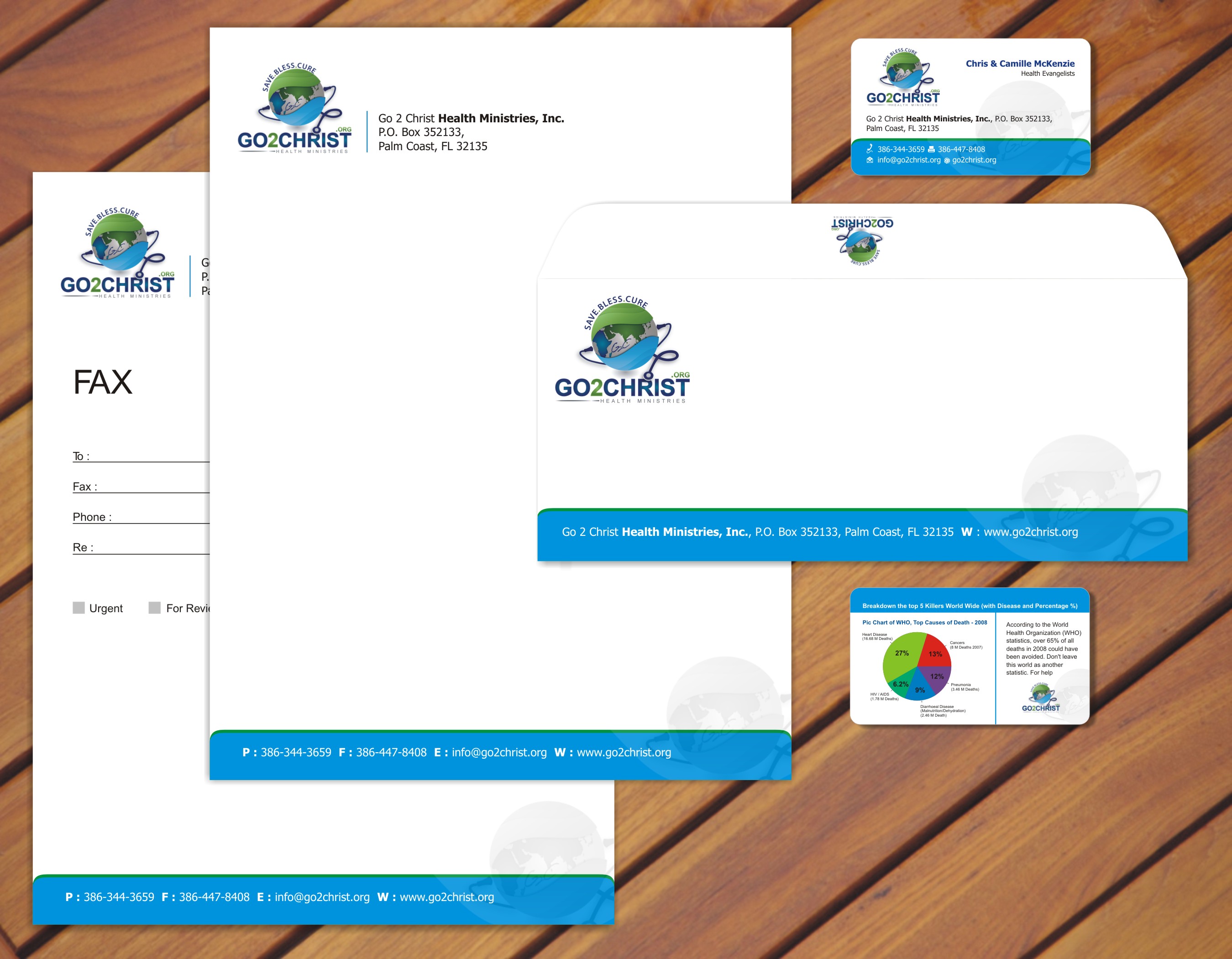 Business Cards, Email signature(Word), Stationary (Letter head) - Religion and Spirituality