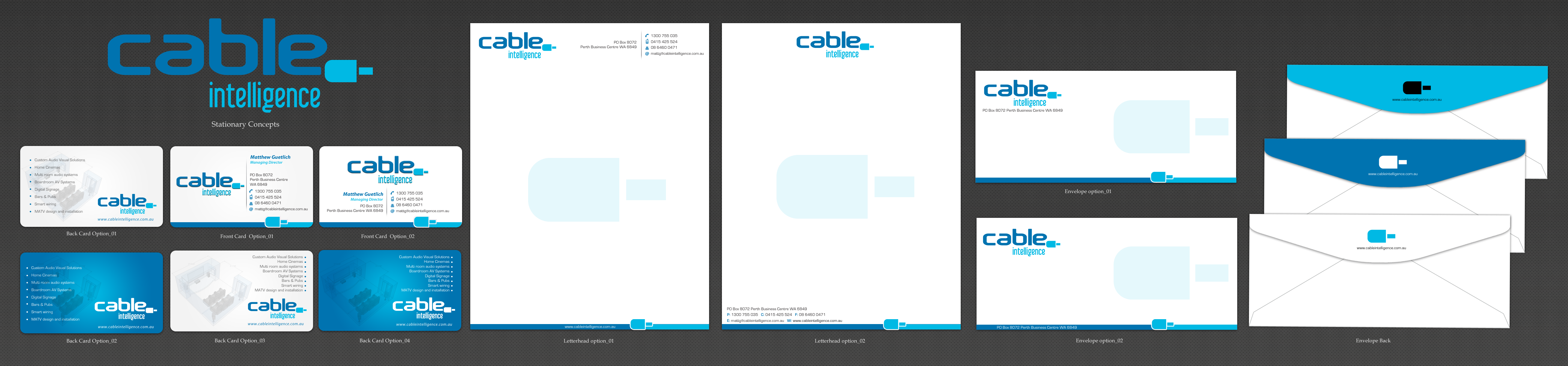 Stationary and marketing material required for audio visual technology business - Consumer Electronics