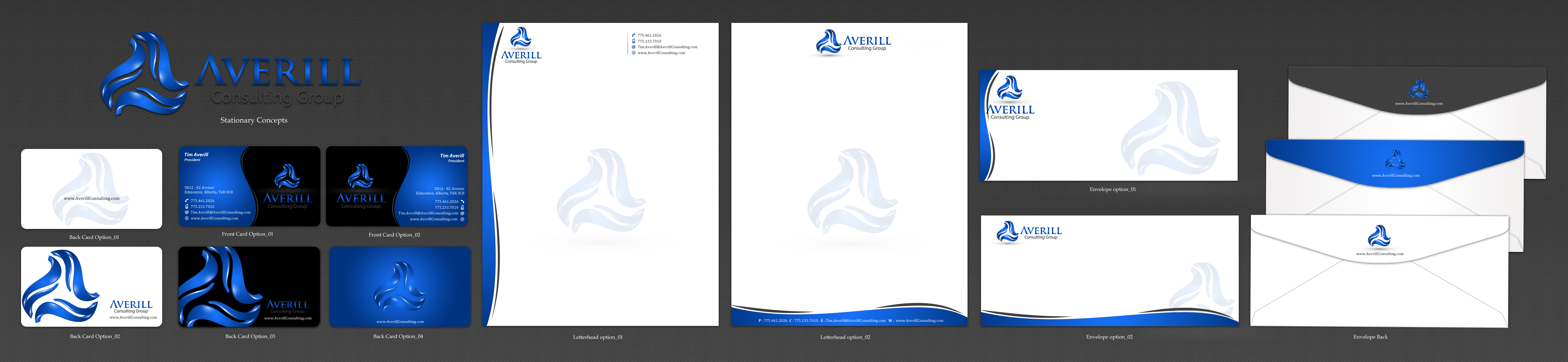 IT Consulting Firm Biz card & Stationary - Information Technology