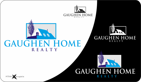 I need a logo for Gaughen Home Realty - Real Estate Logo