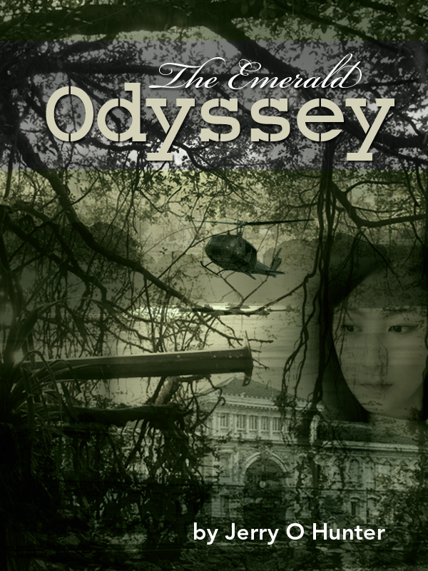 eBook cover design for: "The Emerald Odyssey " - Books