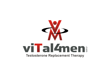 Vital4Men Logo - Medical Logo