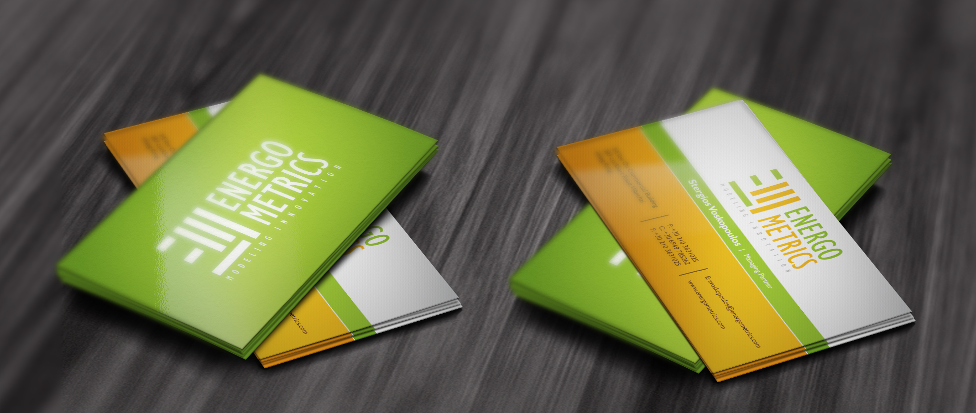 ENERGOMETRICS - Business Cards and Stationery - Consulting