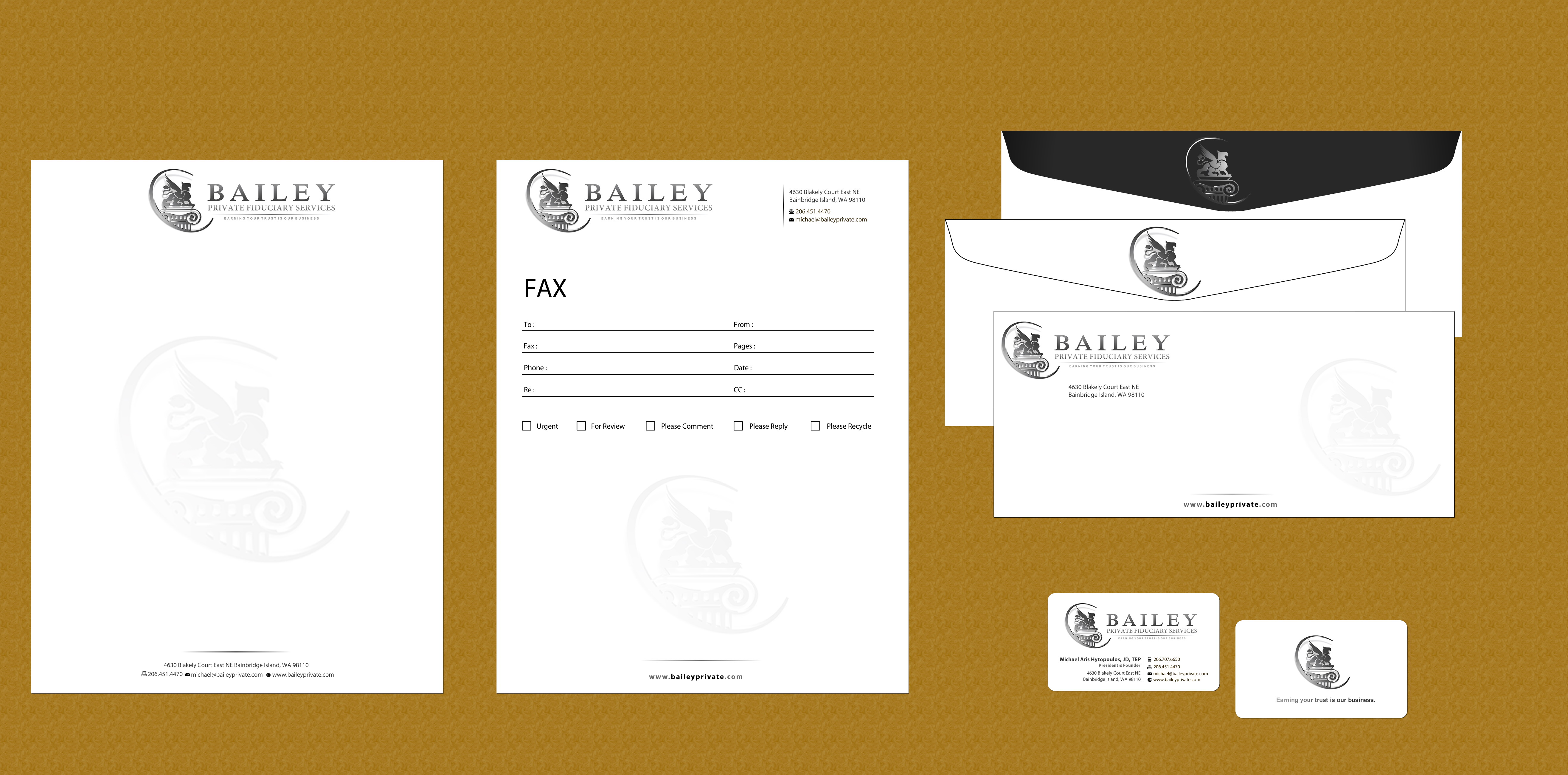 Professional Trustee Company - Business Cards - Financial Services