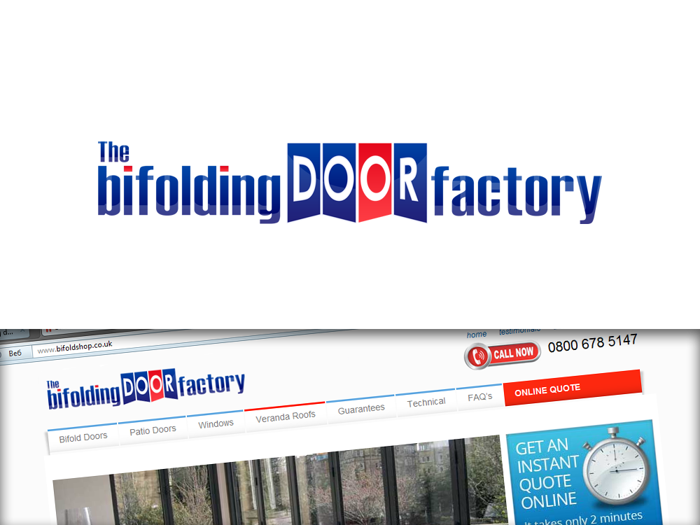 Logo for a bifolding door factory - Construction Logo