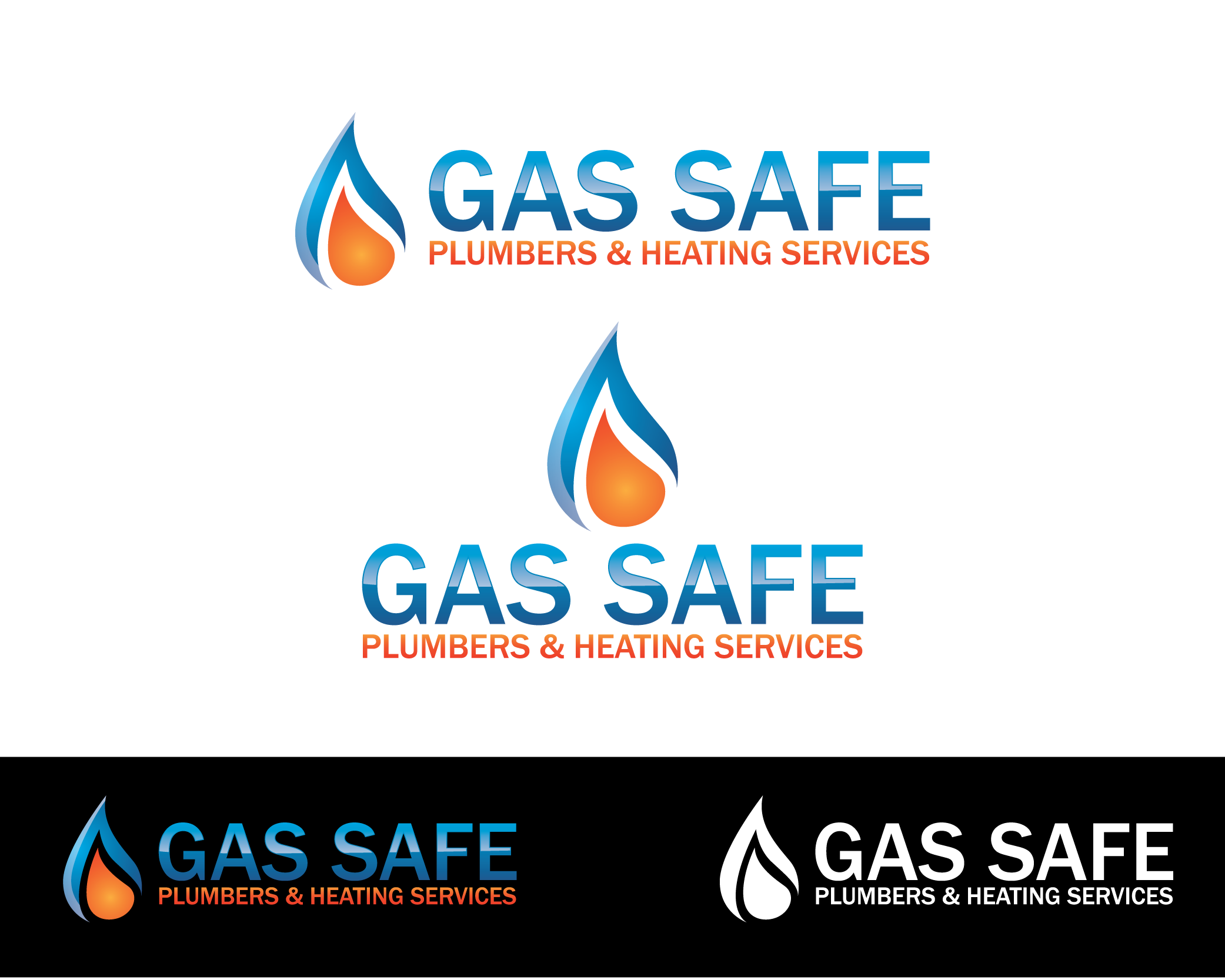 Logo for a Gas & Plumbing Company - Construction Logo