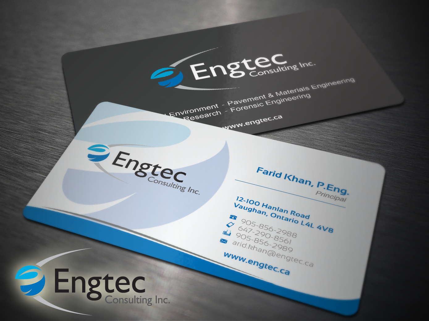 Civil Engineering Consulting Firm Buisness Card and Stationary - Engineering