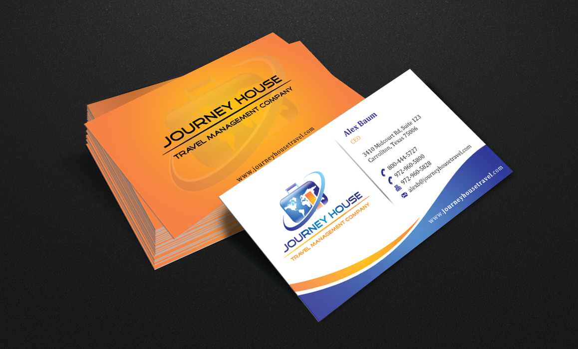 Corporate Business card, Letter head, & Envelope - Travel