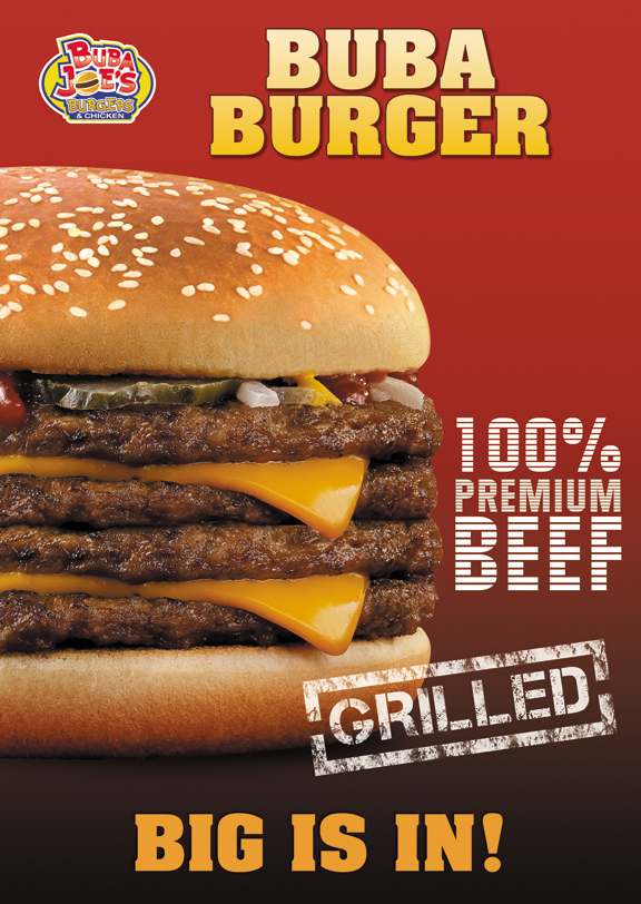 MULTIPLE WINNERS: Burger posters for fast food restaurant - Food