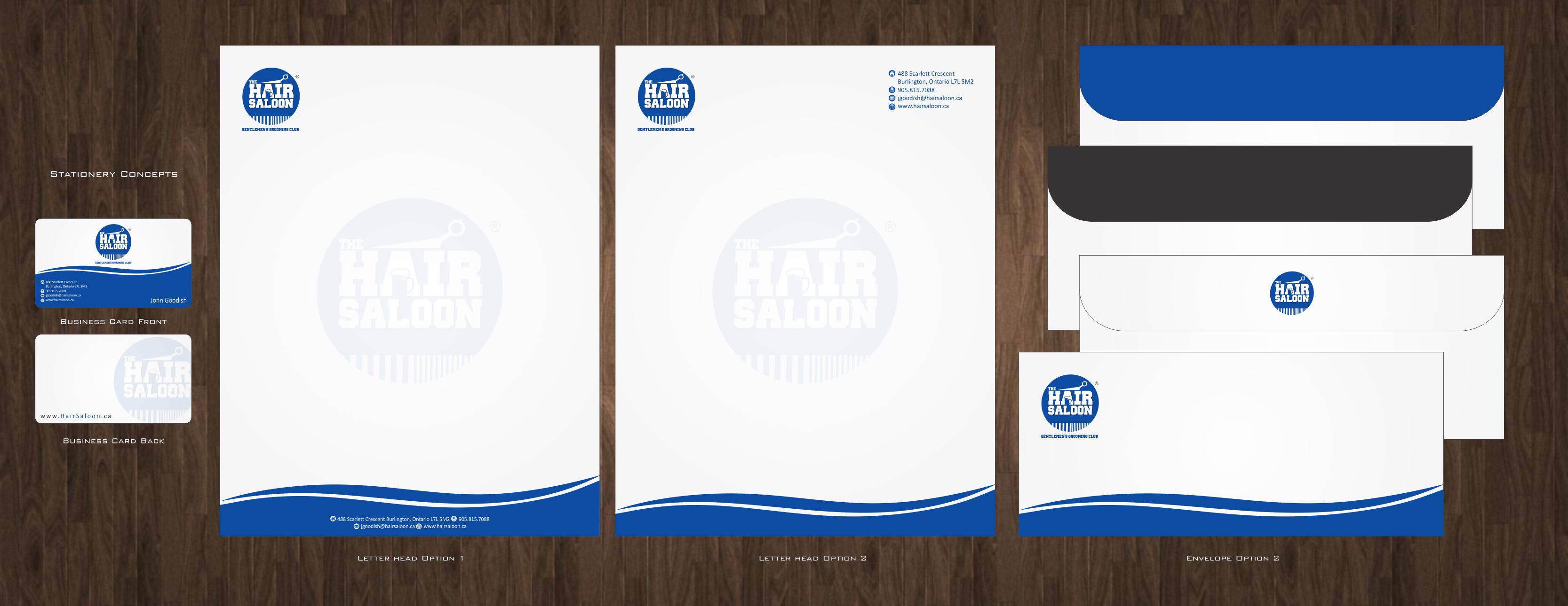Business card and statioanry - Salon & Spa