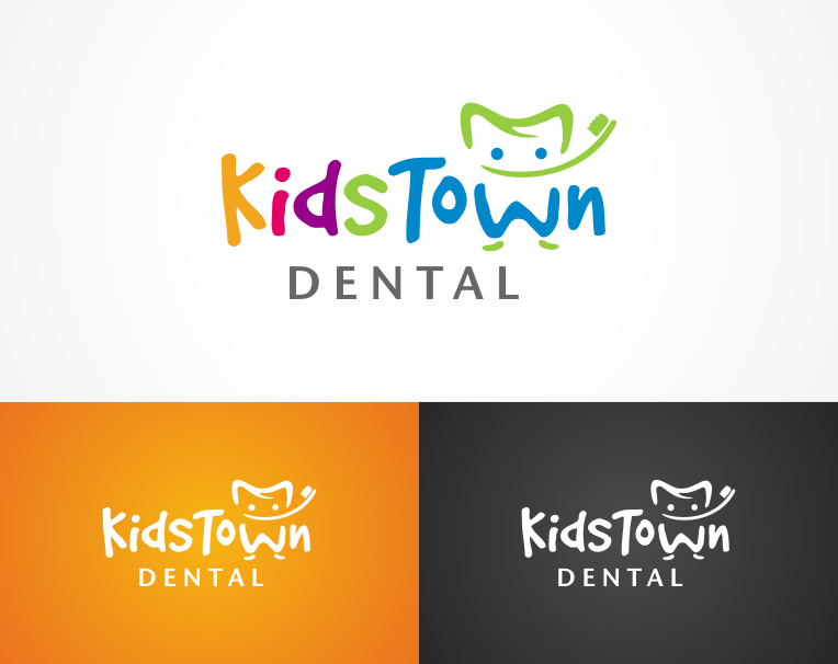 Playful logo for a pediatric dentist office - Health Logo