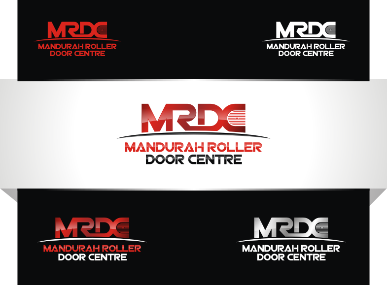Logo for Mandurah Roller Door Centre - Construction Logo