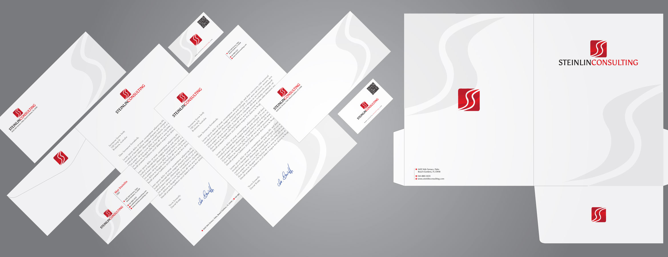 Biz Card + Stationary for IT Consulting Company - Information Technology