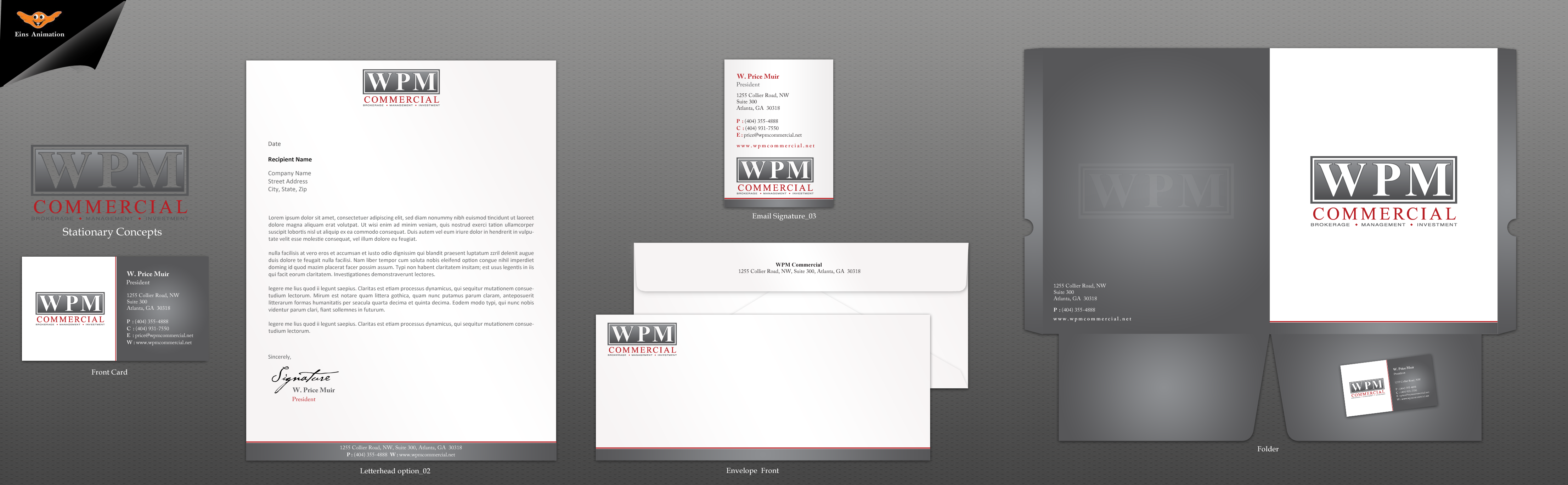 Business Cards/Letterhead for a Private Equity Real Estate Company - Real Estate