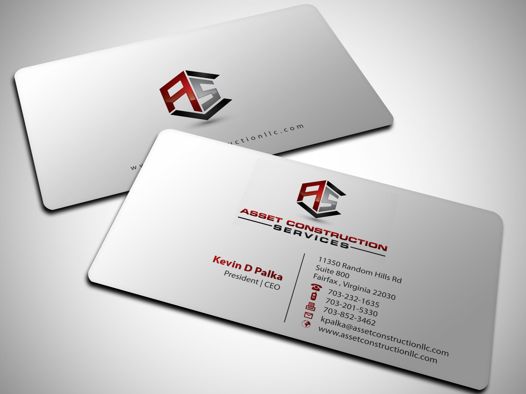 Logo for Asset Construction - Construction