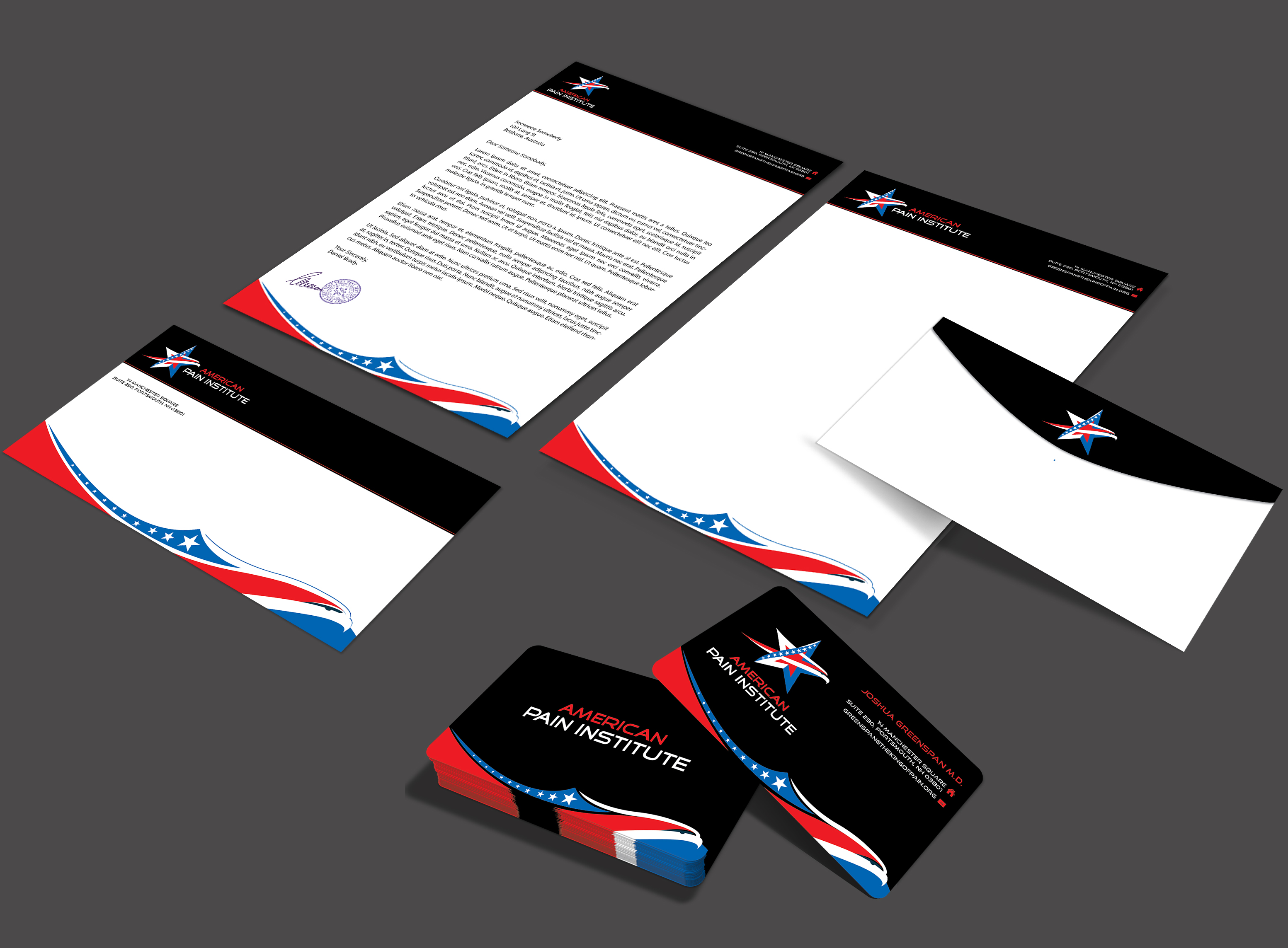 American Paint Institute stationery - Health