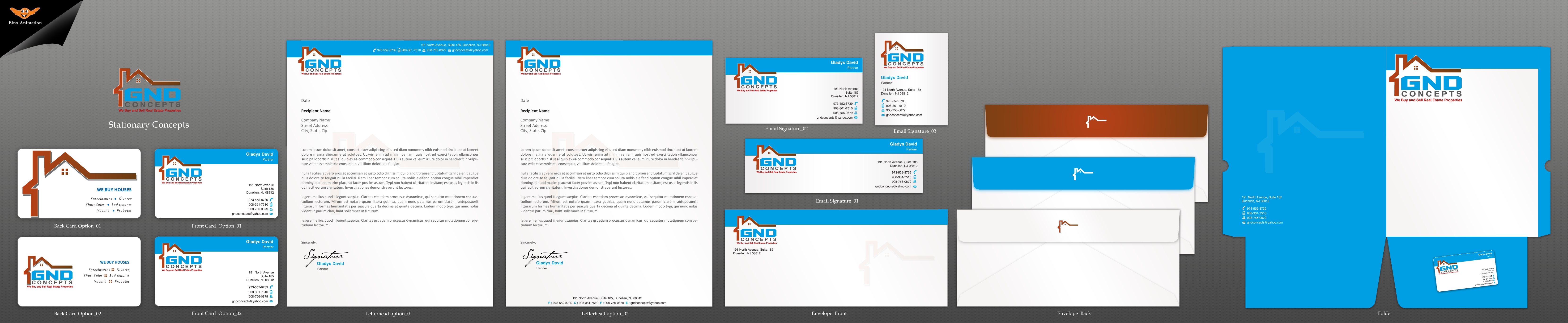 Business Cards for two real estate investors - Real Estate