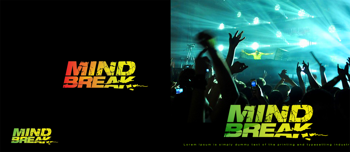 Mindbreak Dj logo - Music Logo