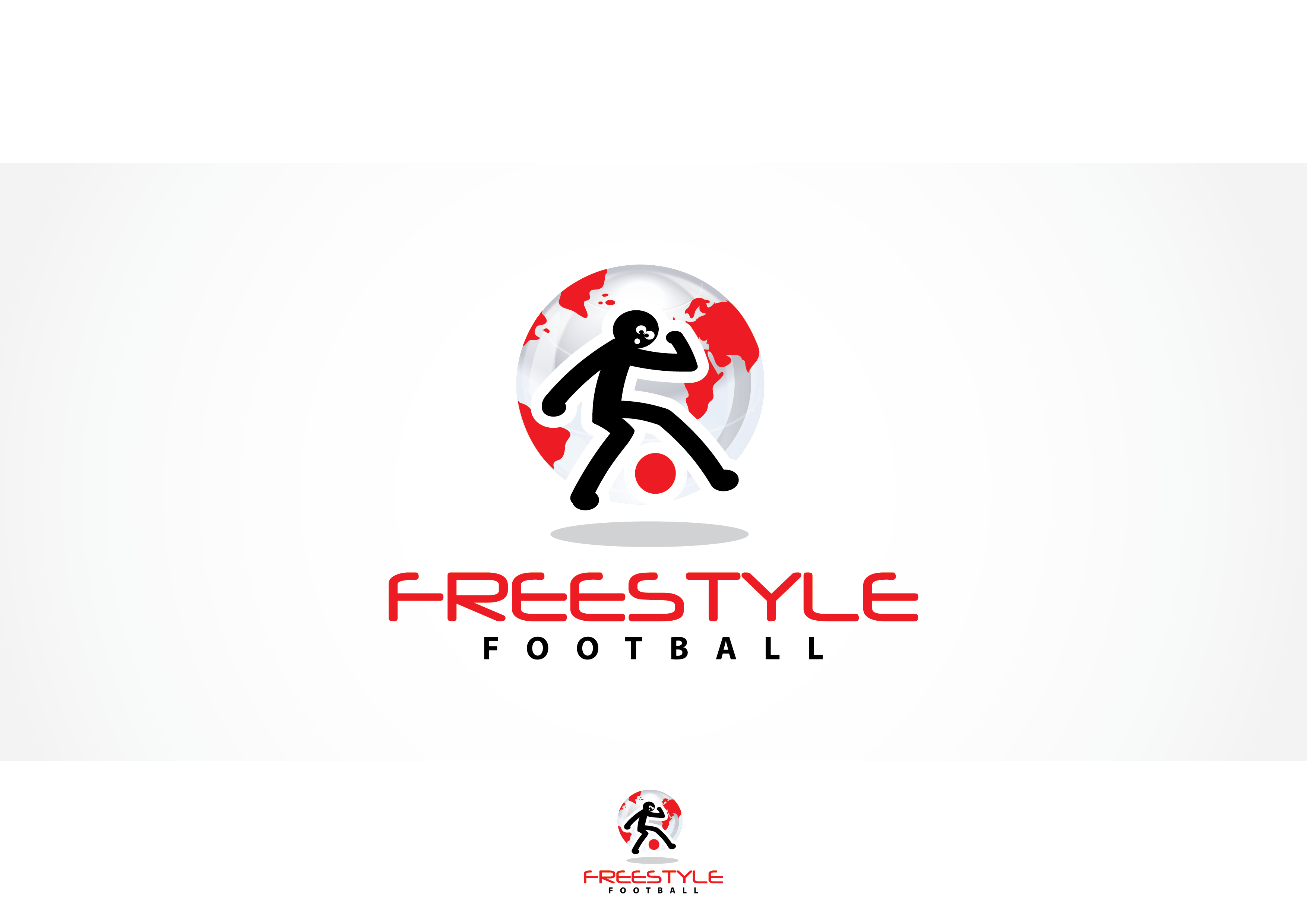 Logo for Freestyle Football - Sports Logo