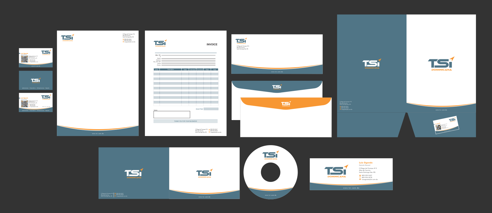 Complete Stationary Package for IT Company - Information Technology