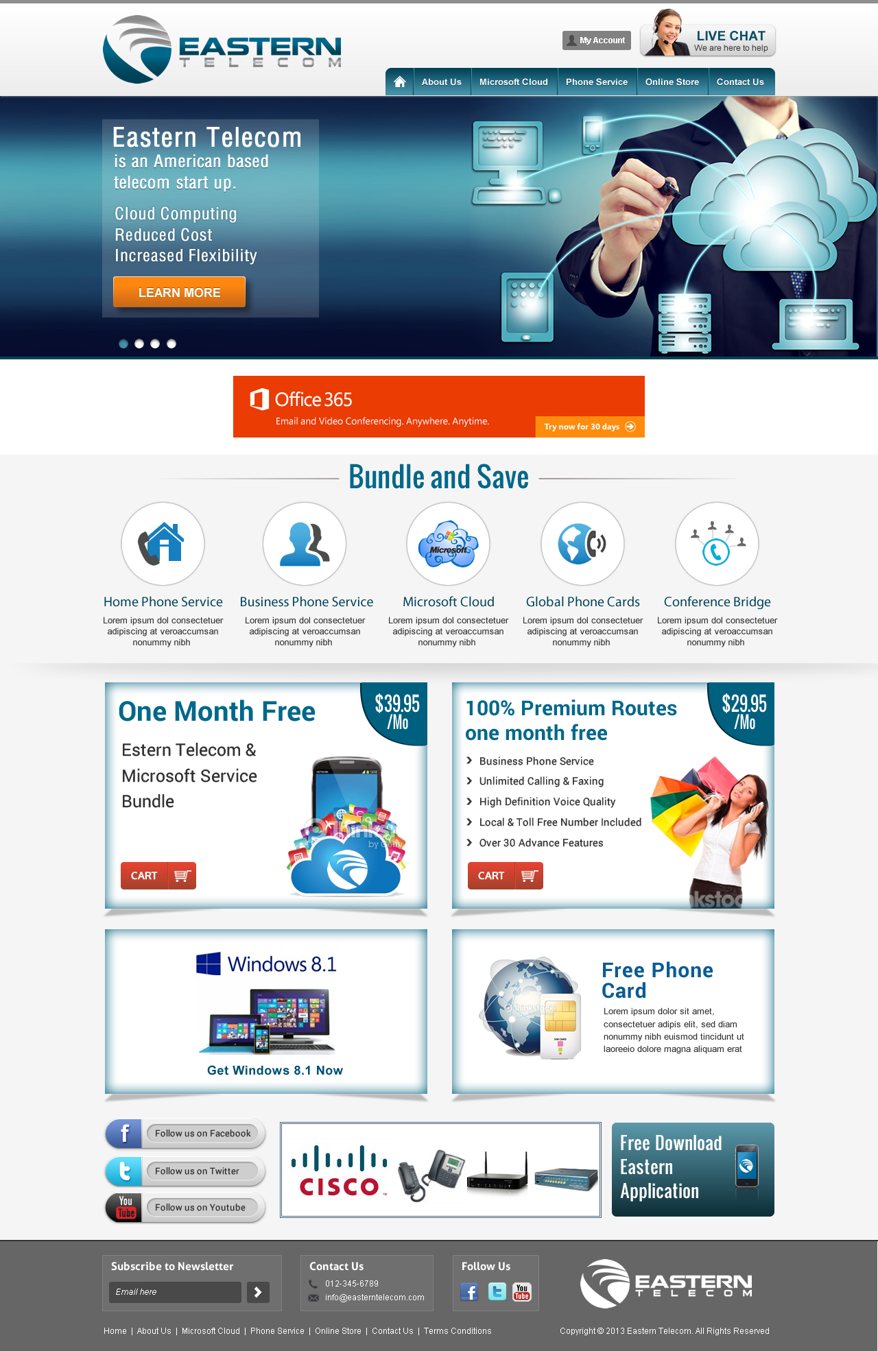 Restricted: Website contest for the dseigners ITMECH - Telecommunications
