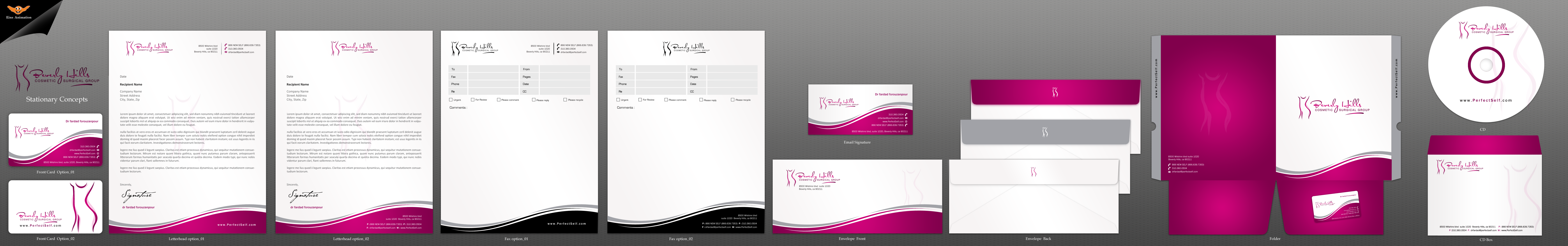 Plastic surgery office stationary - Medical