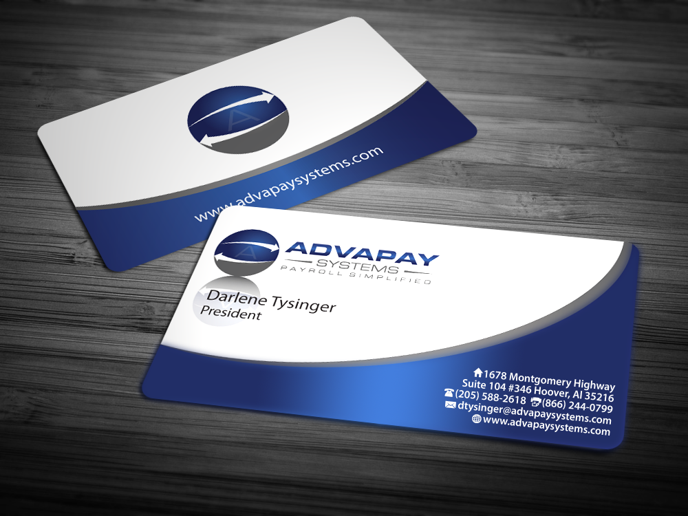 Payroll Business Card and Stationary Design - Financial Services