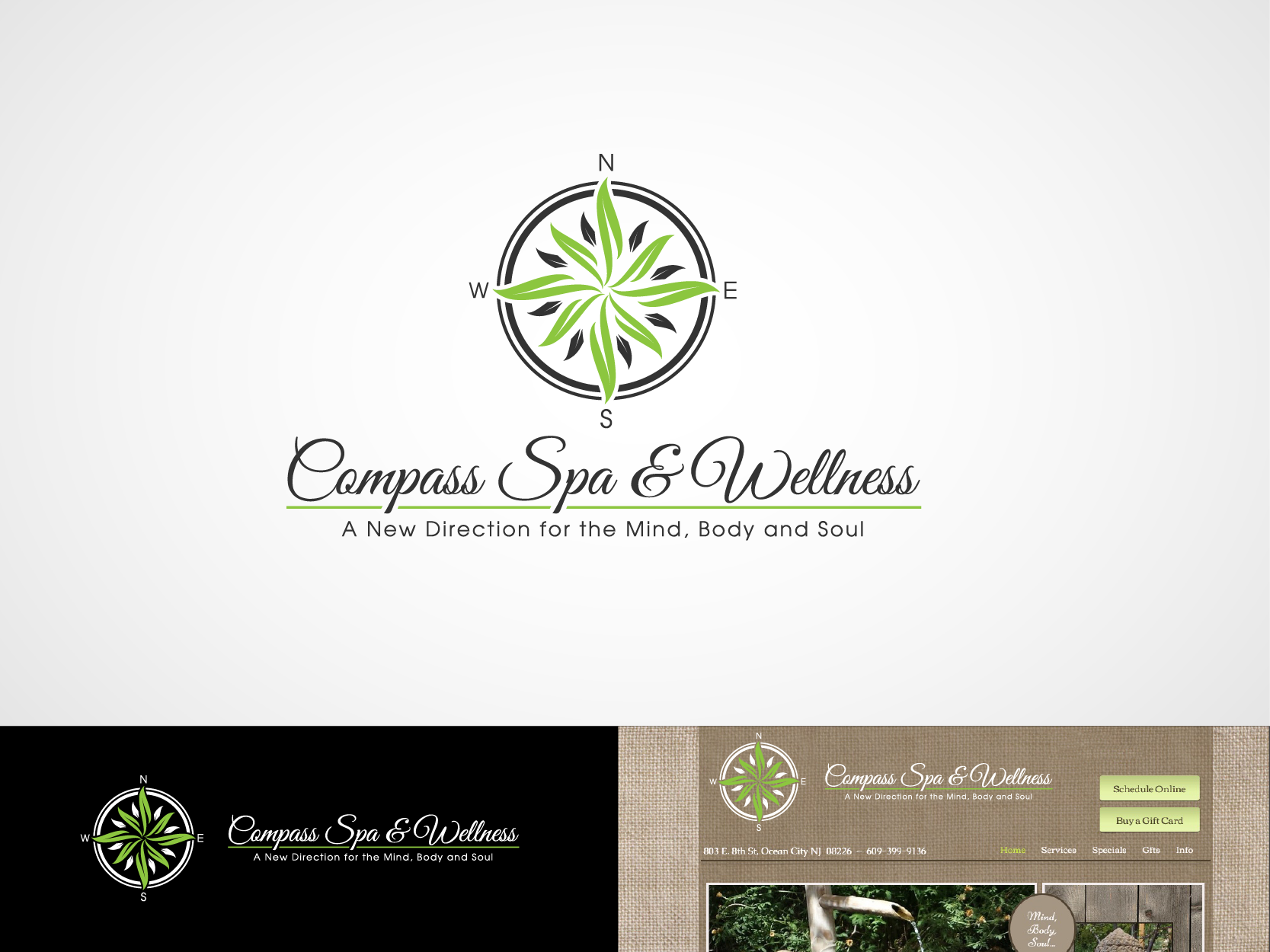 Logo for a Spa - Massage Therapy Logo