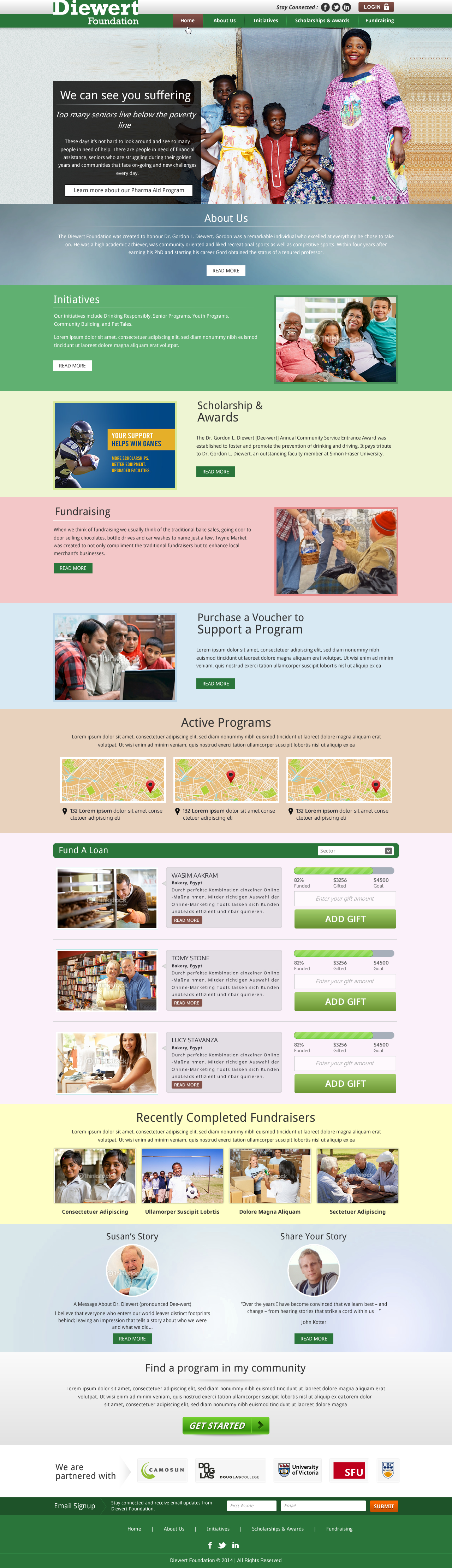 Diewert Foundation - Fund Raising