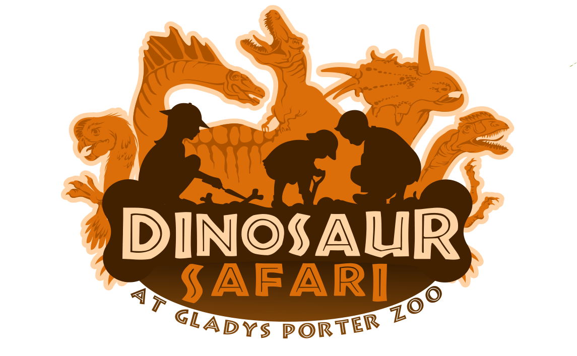 Dinosaur Safari at Gladys Porter Zoo - Miscellaneous Logo