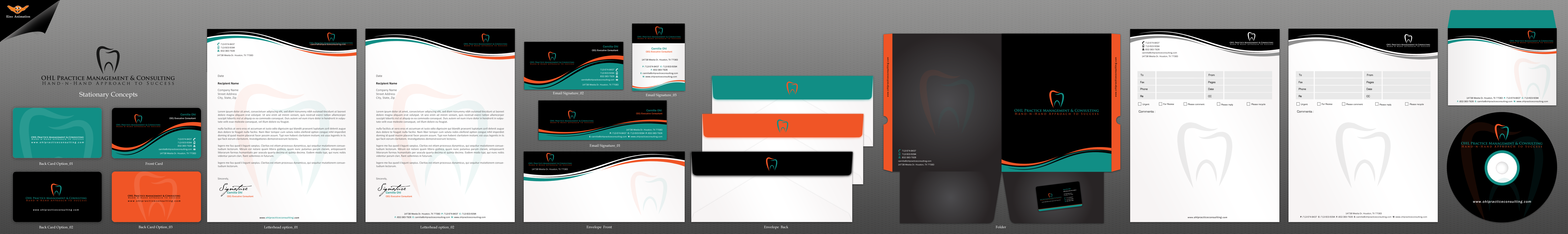 Business Cards & Stationary for Dental Practice Consulting Company - Consulting