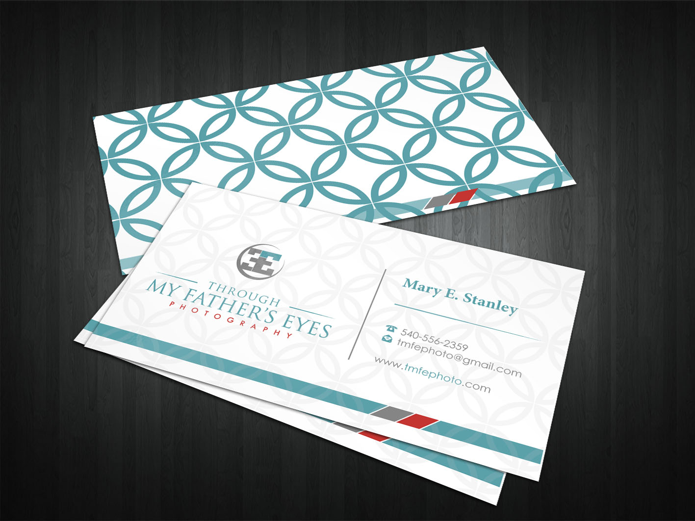 Letterhead, Envelope & Biz Card for TMFE Photography - Photography