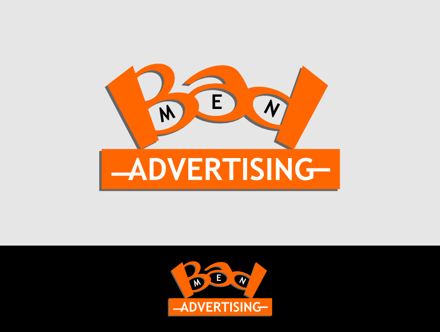 retro logo for a spoof 1960s ad agency - Advertising