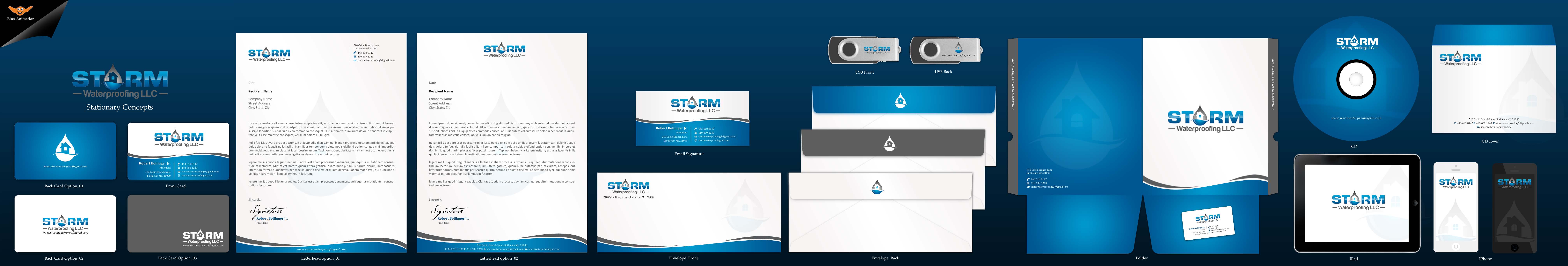Business cards and stationary - Construction