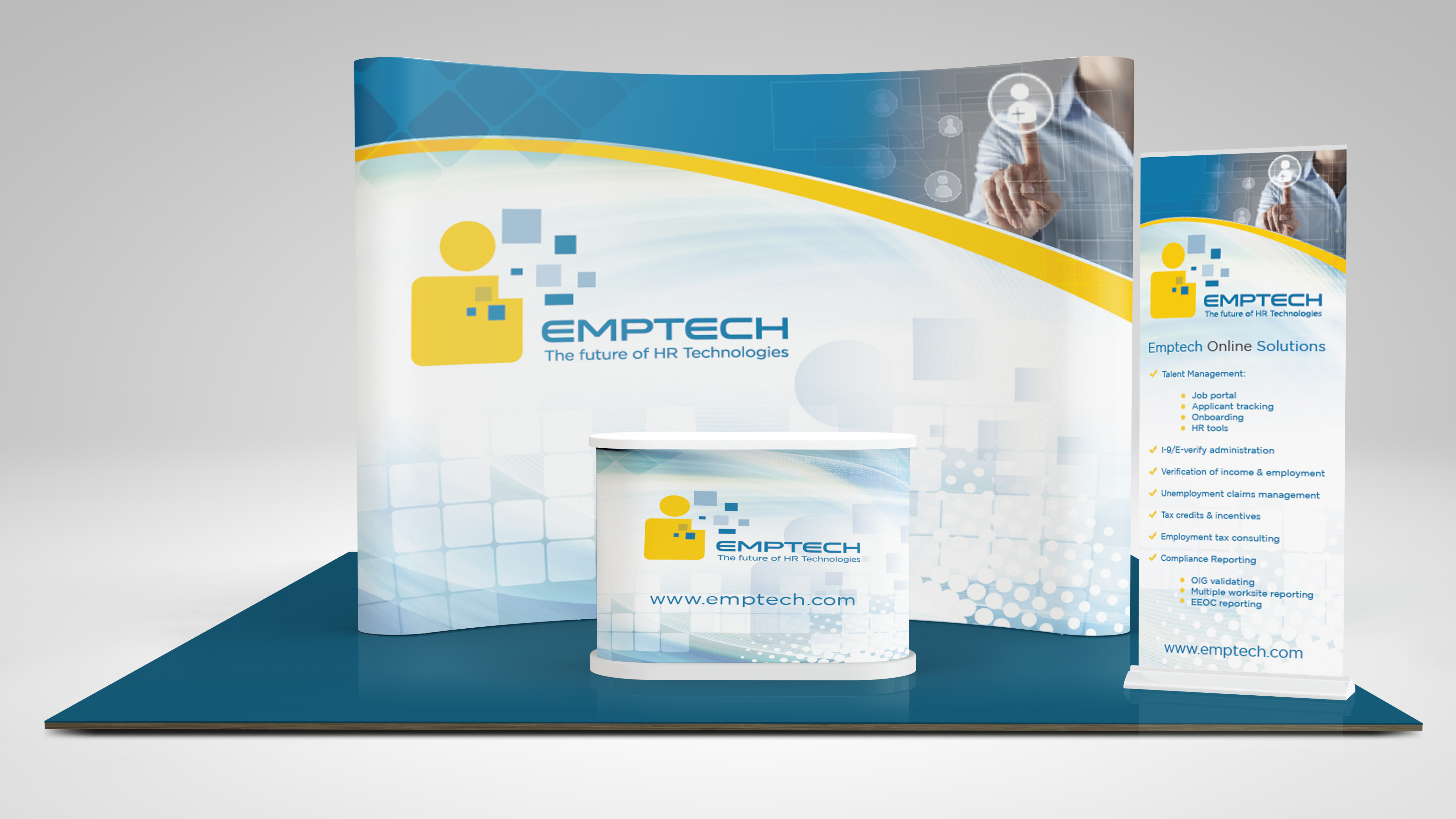 Emptech Tradeshow Booth/Banner Stand - Consulting