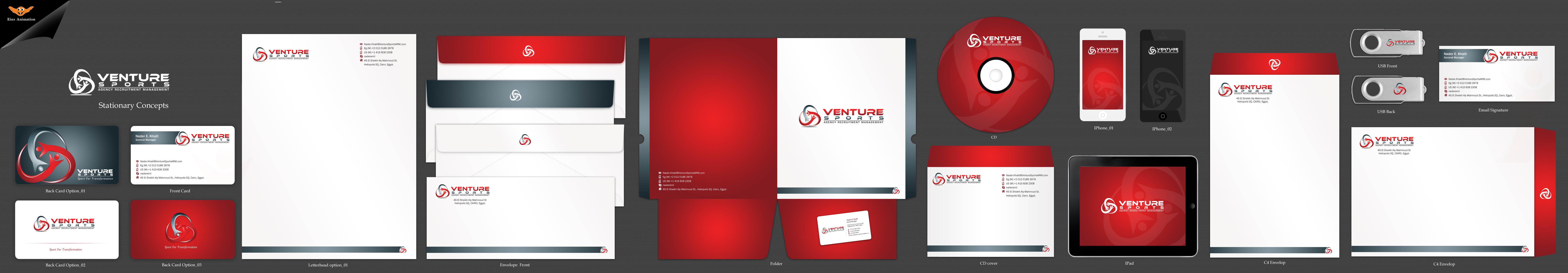 Logo and Stationary for a Sport Management Company - Business Opportunities