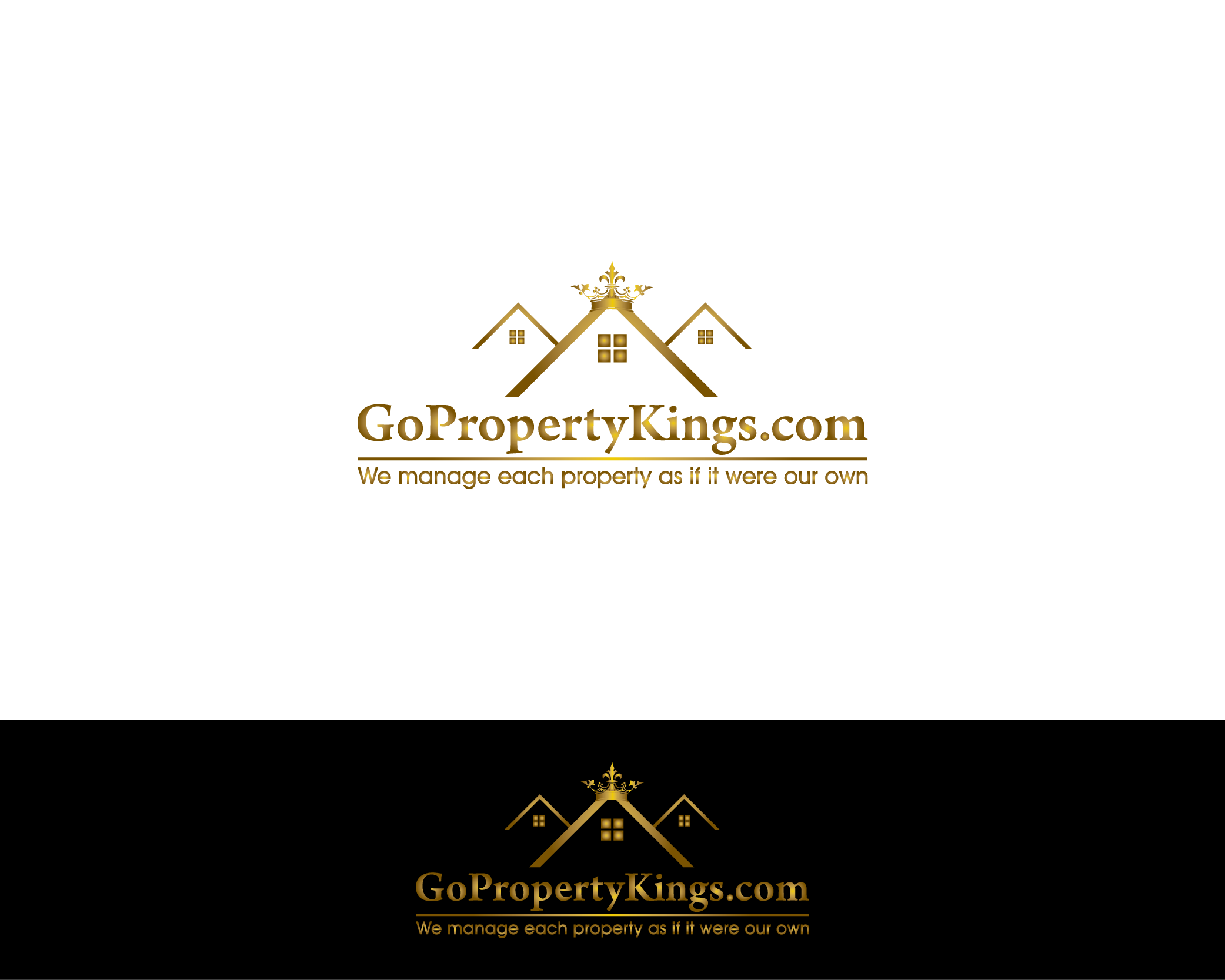 Unique and Catchy Logo for Property Management - Real Estate Logo