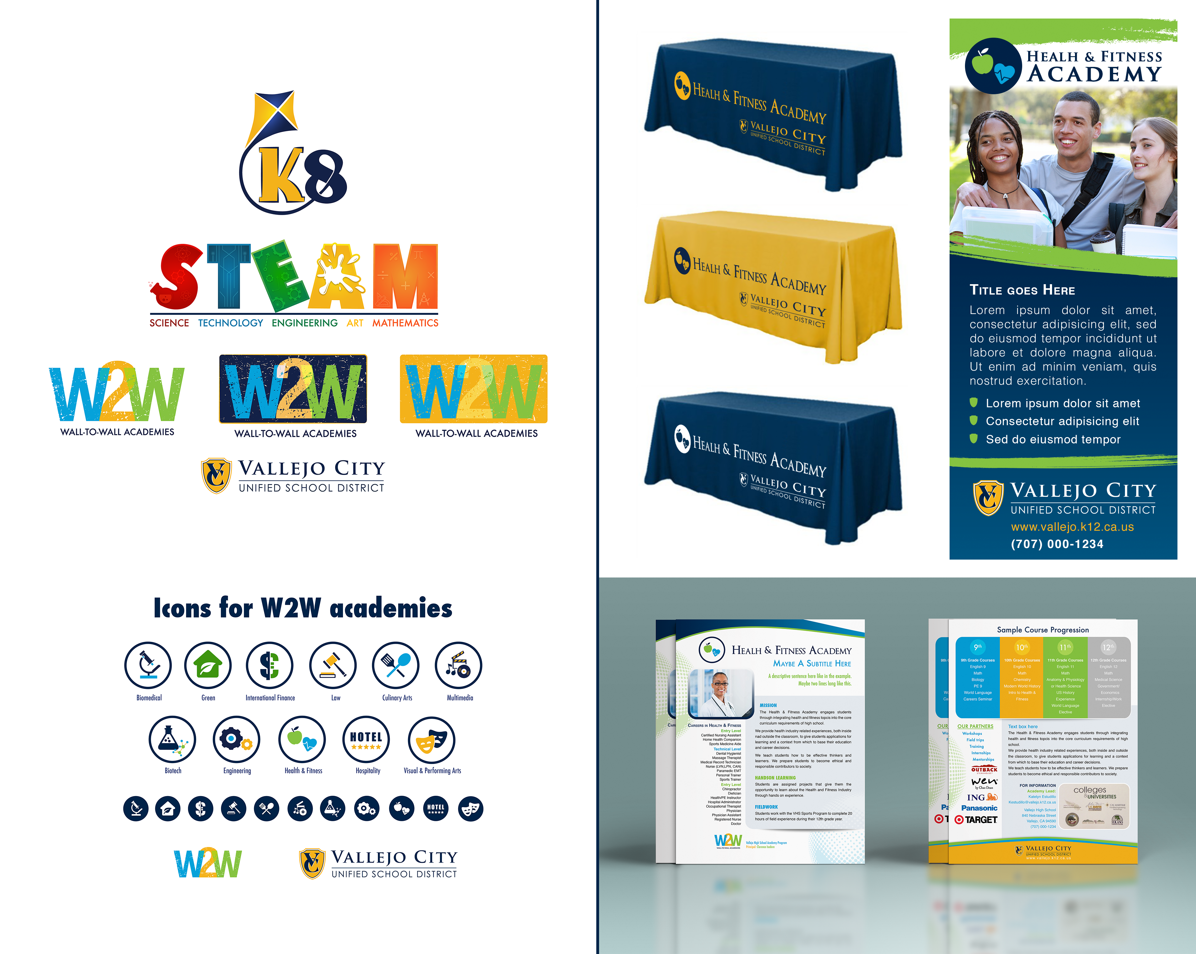 Vallejo District Logos - Education Logo