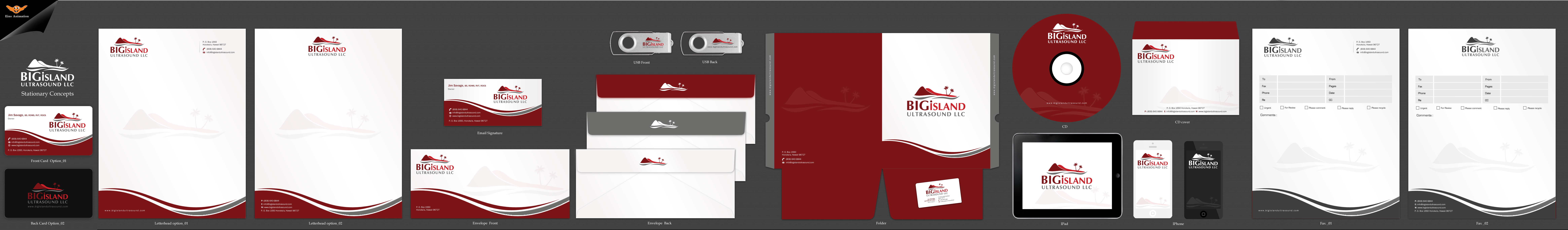 Business card for Big Island Ultrasound, LLC - Imaging