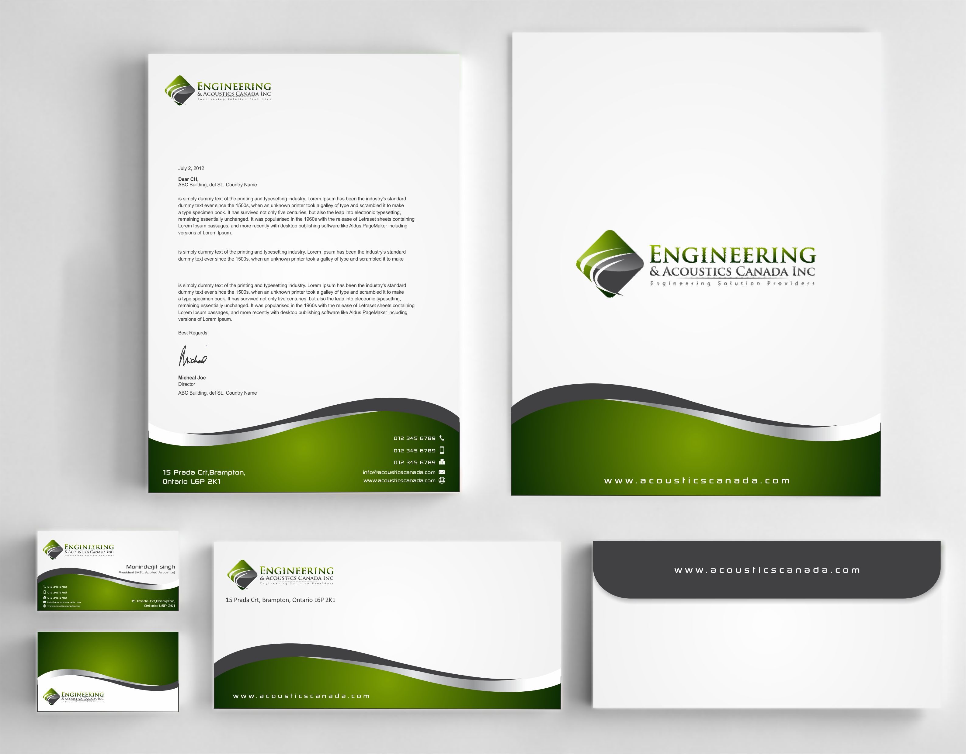 Stationary For Engineering & Consultancy Company - Consulting